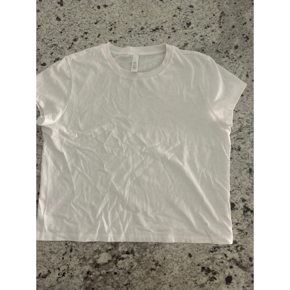 Skims white t shirt tee L Large